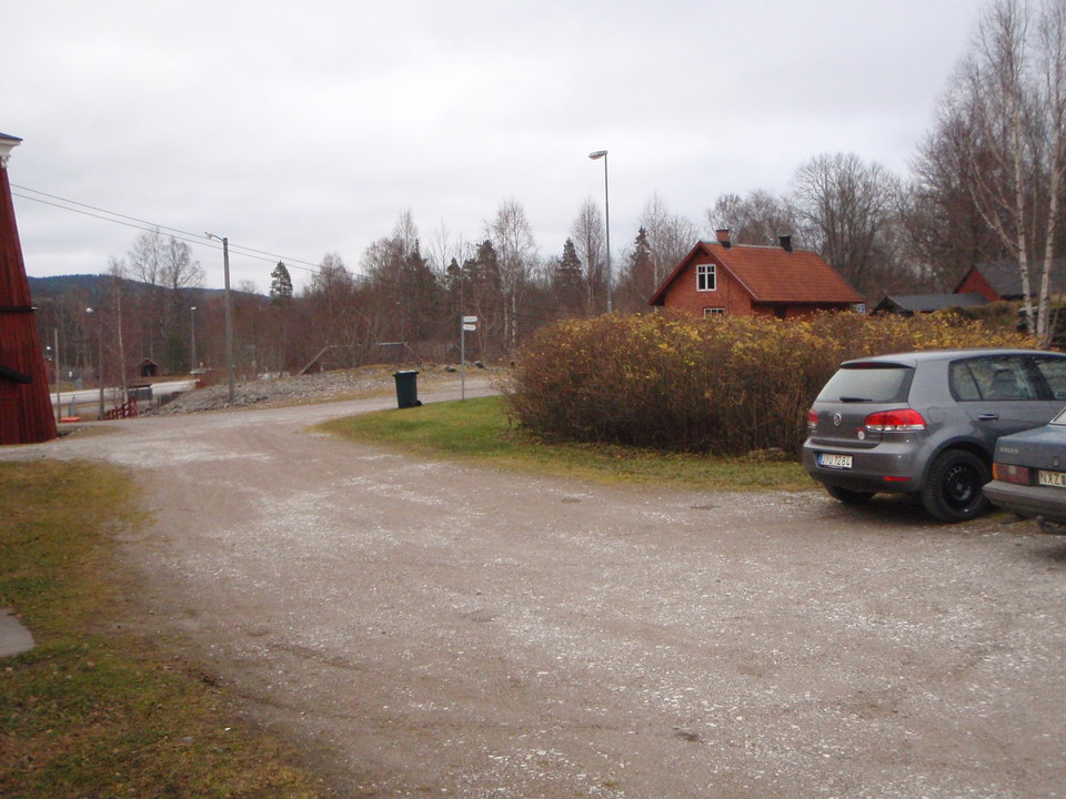 Parkering vid Långban och Tibergs udde.