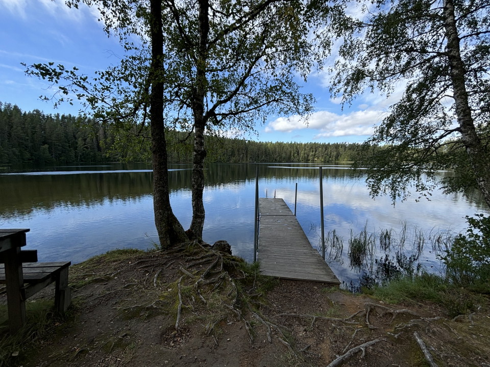 Vy över Ljustjärn